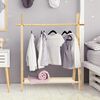 Storage solutions Porte-v&ecirc;tements pour enfants &agrave; 1 niveau Bois de pin