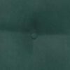 vidaXL Coussin de Dos Vert fonc&eacute; 60 x 24 x 50 cm Velours