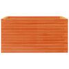 vidaXL Jardini&egrave;re cire marron 90x60x45,5 cm bois de pin massif