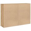 vidaXL Buffet 2 pcs Ch&ecirc;ne artisanal 60 x 31 x 84 cm Bois d'ing&eacute;nierie