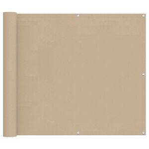 vidaXL &Eacute;cran de balcon 90 x 200 cm Oxford alu enduit de PU