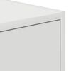 vidaXL Meuble TV blanc 100x31x25,5 cm bois d'ing&eacute;nierie