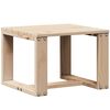vidaXL Salon de jardin 3 pcs bois massif de pin