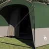 vidaXL Tente familiale avec toit Vert et blanc 760 x 645 x 230 cm