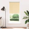 vidaXL Store enrouleur occultant 124,4 x 230 cm, largeur du tissu 120 cm, beige