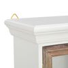 vidaXL Armoire murale Blanc 49x22x59 cm Bois d'ing&eacute;nierie