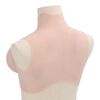 vidaXL Plastron en silicone caucasien coupe H