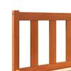 vidaXL Cadre de lit sans matelas cire marron 100x200cm bois pin massif