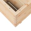 vidaXL Jardini&egrave;re 80x80x49,5 cm bois de pin massif