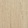 vidaXL Table basse ch&ecirc;ne sonoma 102x50x36 cm bois d'ing&eacute;nierie
