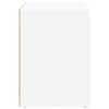 vidaXL Maison pour chat Blanc 51 x 30 x 42 cm Bois d'ing&eacute;nierie