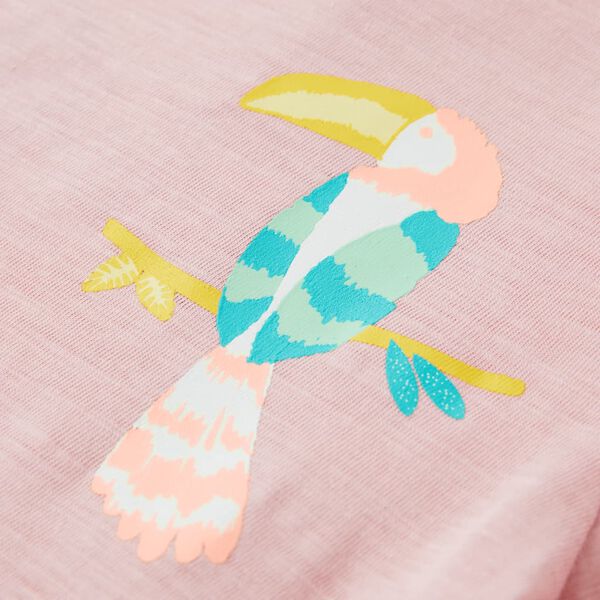 T-shirt pour enfants rose clair 140