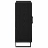 vidaXL Buffet Ch&ecirc;ne noir 69,5 x 34 x 90 cm Bois d'ing&eacute;nierie