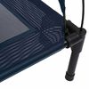 vidaXL Lit pour Chien Bleu marine 63 x 49,5 x 60 cm Acier
