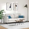 vidaXL Coussins de canap&eacute; 2 pcs Bleu 50 x 30 cm