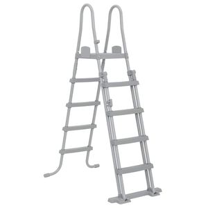 Bestway &Eacute;chelle de piscine de s&eacute;curit&eacute; &agrave; 4 marches Flowclear 132 cm
