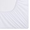 vidaXL Draps-housses imperméables 2 pcs Coton 70x140 cm Blanc