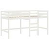 vidaXL Lit mezzanine enfants avec tunnel sans matelas 90x190 cm