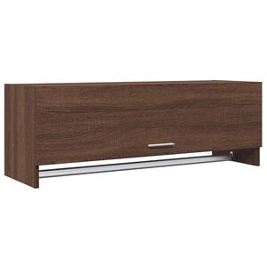 vidaXL Garde-robe Ch&ecirc;ne marron 100x32,5x35 cm Bois d'ing&eacute;nierie