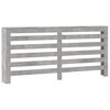 vidaXL Cache-radiateur gris b&eacute;ton 175x20x82 cm bois d'ing&eacute;nierie