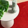 vidaXL Tapis OVIEDO &agrave; poils courts rouge 240x240 cm