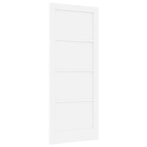 vidaXL Porte int&eacute;rieure ORKDAL Blanc 83 x 202 cm Contreplaqu&eacute;