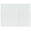 vidaXL Rideau en Dentelle Blanc 240 x 500 cm Polyester