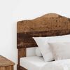 vidaXL T&ecirc;te de lit Bois Ancien 75 cm Bois d'ing&eacute;nierie