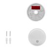 Smartwares D&eacute;tecteur de fum&eacute;e 12x9x4 cm Blanc