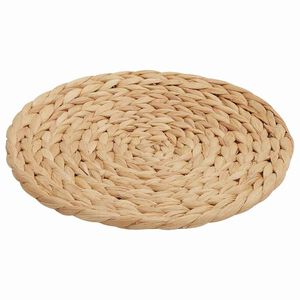 vidaXL Nappes rondes en osier 10 pcs Naturel &Oslash; 30 cm Jacinthe d'eau