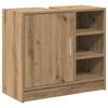 vidaXL Cabinet de salle de bain Ch&ecirc;ne artisanal 63 x 29 x 55 cm