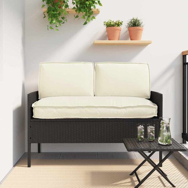 vidaXL Ensemble de coussins 3 pcs Cr&egrave;me Tissu Oxford