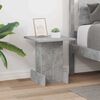 vidaXL Table d'appoint Gris b&eacute;ton 35,5 x 35 x 40 cm Bois d'ing&eacute;nierie