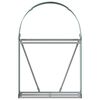 vidaXL Porte-b&ucirc;ches vert 80x45x120 cm acier galvanis&eacute;