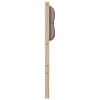 vidaXL T&ecirc;te de lit Autre Marron et taupe 140 cm Bois massif en pin