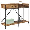 vidaXL Table console Bois Ancien 100 x 39 x 78,5 cm Bois d'ingénierie