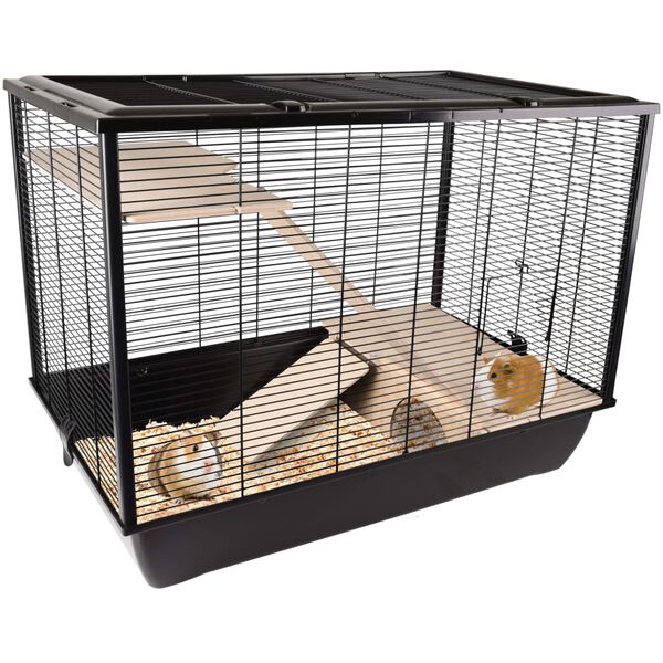FLAMINGO Cage pour petits animaux Elsa Large 77x47x60 cm