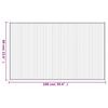 vidaXL Tapis rectangulaire marron 60x100 cm bambou