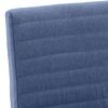 vidaXL Chaises &agrave; manger lot de 6 bleu tissu