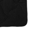 vidaXL Duvet complet toute l'ann&eacute;e Matelass&eacute; Noir 135 x 200 cm