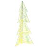 vidaXL Sapin de No&euml;l 160 LED Blanc chaud 150 cm PET