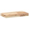vidaXL Dessus de table 40x20x4 cm rectangulaire bois massif d'acacia