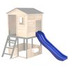 vidaXL Toboggan de jeu bleu 175x38x23 cm polypropyl&egrave;ne
