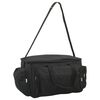 vidaXL Sac de p&ecirc;che imperm&eacute;able noir tissu oxford