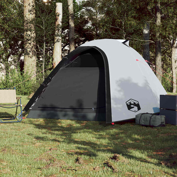 vidaXL Tente de camping &agrave; d&ocirc;me 4 personnes tissu occultant imperm&eacute;able