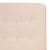 vidaXL Fauteuil inclinable Taupe Tissu