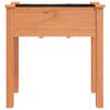 vidaXL Jardinière avec doublure marron 71x37x76cm bois massif de sapin