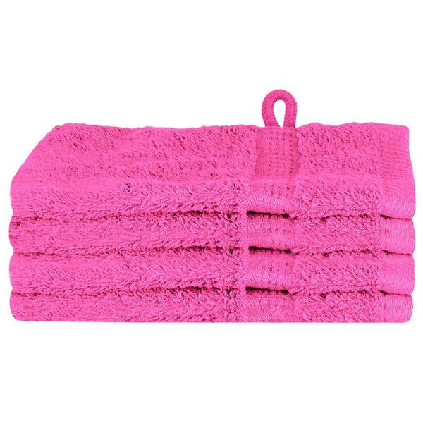 vidaXL Serviette Invit&eacute; SOLUND Rose Coton