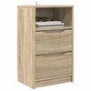 vidaXL Tables de chevet 2 pcs Ch&ecirc;ne Sonoma 40 x 30 x 467 cm