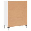 vidaXL Buffet blanc 69,5x34x90 cm bois d'ing&eacute;nierie